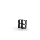 Modular Form bookcase shape K22 - 90x90x40cm - black