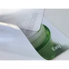 Foil adhésif à point facile, tapis blanc - imprime UV, coupe dans le format