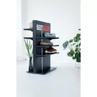FARO detached bookcase - 80x150cm - Standard lighting, Unilateral graphics Sam ST
