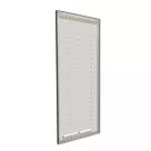 98x250cm - ściana standardowa Modularico M50LED, profil czarny