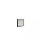 50x50cm - wall extension Modularico M50LED, black profile