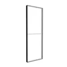 88x250cm - standard wall Modularico M100LED, black profile