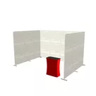 Modularico S30, układ C, 400x300cm, lada Ariete