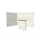 Modularico GO Led, układ L, 300x200xh200cm, lada GO Led