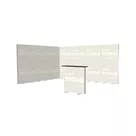 Modularico GO Led, układ L, 400x300xh200cm, lada GO Led