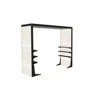 Modularico BRIDGE M100LED, 300x260x100cm, 2x regał Faro