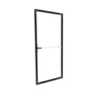 77x198cm - drzwi Modularico M100, profil czarny