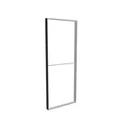 100x250cm - ściana frontowa sufitu Modularico M100LED, profil czarny