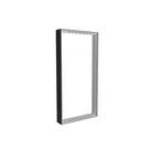 50x100cm - nadstawka ściany Modularico M100LED, profil czarny