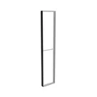 50x250cm - ściana standardowa Modularico M100, profil czarny