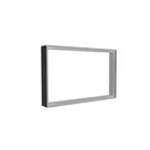 78x50cm - ściana nad drzwiami Modularico M100, profil czarny