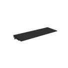 90x32cm - HPL Faro shelf with 25cm mounts, black