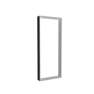 50x125cm - ściana Quadro Modularico M100, profil czarny