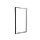 50x100cm - Quadro Wall Modularico M100LED, black profile