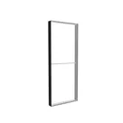 100x250cm - ściana standardowa z wyjściem górnym Modularico M150LED, profil czarny