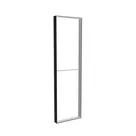 85x300cm - ściana standardowa Modularico M150LED, profil czarny