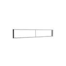 300x50cm - ściana standardowa Modularico M150LED, profil czarny