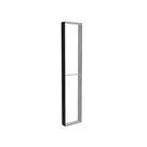 50x250cm - ściana standardowa z wyjściem górnym Modularico M150, profil czarny
