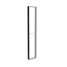 50x300cm - ściana standardowa Modularico M150, profil czarny