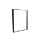 100x125cm - ściana standardowa Modularico M150, profil czarny