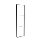 100x350cm - ściana standardowa Modularico M150, profil czarny