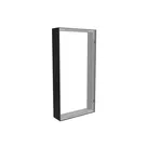 50x100cm - nadstawka ściany Modularico M150, profil czarny