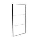185x370cm - sufit Modularico M150LED, profil czarny
