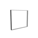 185x170cm - sufit Modularico M150, profil czarny