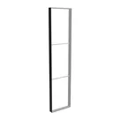 85x370cm - sufit Modularico M150, profil czarny