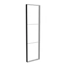 100x370cm - sufit Modularico M150, profil czarny