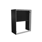 80x100cm - lada Modularico M100 zamykana, czarna