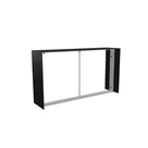 200x110cm - lada Modularico M100, wysoka dwustronna, czarna