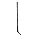 250cm - Lewa listwa boczna regału Faro M100, stopa, kolor czarny
