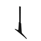 125cm - Lewa listwa boczna regału Faro M100, stopa dwustronna, kolor czarny