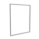 200x250cm - ścienna rama S50T, profil czarny