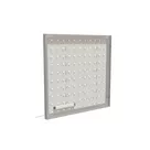 100x100cm - ścienna rama S50T podświetlenie tylne LED, profil srebrny