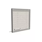 100x100cm - ścienna rama S50T podświetlenie tylne LED, profil czarny