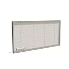 200x100cm - ścienna rama S50T podświetlenie tylne LED, profil czarny