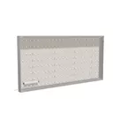 200x100cm - ścienna rama S100T podświetlenie tylne LED, profil srebrny