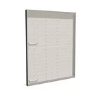 200x250cm - ścienna rama S100T podświetlenie tylne LED, profil czarny