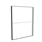 200x250cm - ścienna rama S150D podświetlenie krawędziowe LED, profil czarny