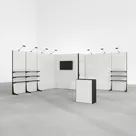 5x5m - stoisko Modularico M50 układ L-01155M50