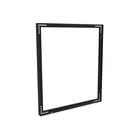 87x99cm - drzwi Modularico MQ50 dół, profil czarny