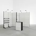 3x3m - stoisko Modularico MQ50 układ L-00233MQ50