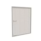 200x250cm - ścienna rama S50T podświetlenie tylne LED, profil srebrny