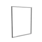 200x250cm - ścienna rama S100T podświetlenie krawędziowe LED, profil czarny