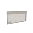 200x100cm - ścienna rama S100T podświetlenie tylne LED, profil srebrny