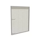 200x250cm - ścienna rama S100T podświetlenie tylne LED, profil srebrny