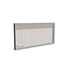 200x100cm - ścienna rama S100T podświetlenie tylne LED, profil czarny