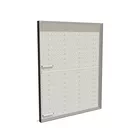 200x250cm - ścienna rama S100T podświetlenie tylne LED, profil czarny